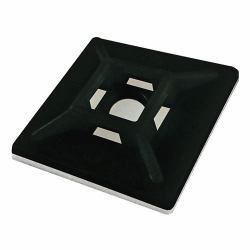CNL 100PK Cabletie Base 28x28mm Bk