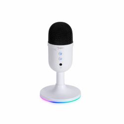 Marvo Scorpion MIC-06 Blast 40 USB RGB Noise Cancelling Wired Microphone [White] (Marvo Scorpion MIC-06 Blast 40 USB RGB Noise Cancelling Wired Microphone [White])