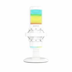 Marvo Scorpion MIC-07 Blast 60 USB RGB Noise Cancelling Wired Gaming Microphone [White] (Marvo Scorpion MIC-07 Blast 60 USB RGB Noise Cancelling Wired Gaming Microphone [White])