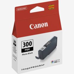 g+g Canon PFI-300PBK Druckerpatrone 1 Stück[e] Original Standardertrag Foto schwarz 