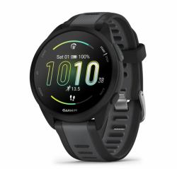 Garmin Forerunner 165 3,05 cm [1.2"] AMOLED 43 mm Digital 390 x 390 Pixel Touchscreen Schwarz GPS (Garmin Forerunner 165 - sort - sportsu)