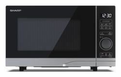 Sharp YCPS204AES Mikrowelle Schwarz, Silber Solo-Mikrowelle Arbeitsplatte 20 l 700 W (Sharp YC-PS204AES 20L 700W/Semi digita)