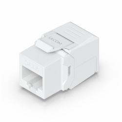 Toolless keystone for - terminating a Cat6 Ethernet - jack without the use of a punch-down or crimping tool. - Warranty: 24M
