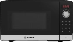 Bosch Serie 2 FFL023MS2 Mikrowelle Schwarz, Edelstahl Solo-Mikrowelle Arbeitsplatte 20 l 800 W (Bosch Serie | 2 FFL023MS2 - mikrobÃ¸lge)