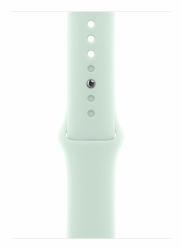 Apple MDTA4ZM/A Intelligentes tragbares Accessoire Band Aquamarin Fluor-Elastomer (-APPLE WATCH 46 AQUAMARINE SB M/L)