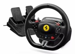 Thrustmaster T98-P Ferrari 296 GTB Black USB Steering wheel + Pedals Analogue / Digital PC, PlayStation 4, PlayStation 5 (THRUSTMASTER T98 FERRARI 296 GTB WHEEL)