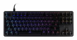 tecware Phantom+ Tastatur Gaming USB QWERTY UK Englisch Schwarz 
