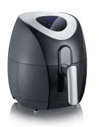 Severin 2430 Einzelbild 3,2 l Eigenständig 1500 W Heißluftfritteuse Schwarz, Edelstahl (Severin FR 2430 HeiÃluftfritteuse)