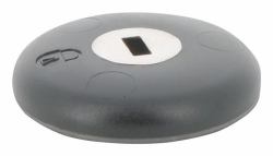 ROUND SECURITY SLOT - T LOCK - - BLACK