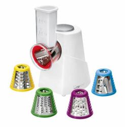 Clatronic ME 3604 Elektrische Reibe/Spiralisierer Weiß (Clatronic ME 3604 Multi Express - elek)