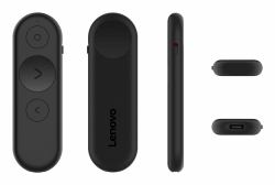 Lenovo 4XW1S62316 Fernbedienung Bluetooth Universal Drucktasten (Lenovo - PrÃ¤sentations-Fernsteuerung - Radio - Schwarz - fÃ¼r ThinkBook 16p G5 IRX, ThinkPad X1 Carbon Gen 12, X12 Detachable G...