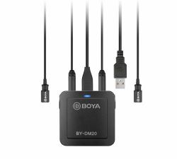 BOYA BY-DM20 Mikrofonteil/-Zubehör (BOYA Mixer and microphone for smartpho)