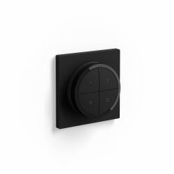 Philips Tap Dial Schalter schwarz (Tap Dial Switch - Warranty: 12M)
