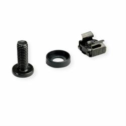 ROLINE 26.50.5005 monitor mount accessory (Screw M6 x16 + cage nut, 100 - set/bag - Warranty: 12M)