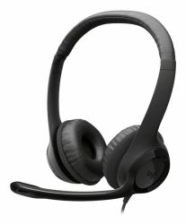 Logitech H390 USB Kopfhörer Kabelgebunden Kopfband Anrufe/Musik USB Typ-C Schwarz (Logitech Headset H390 2.0 USB-C black)