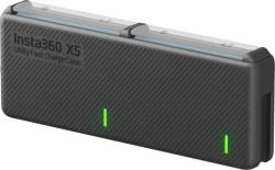 Insta360 3923 Akkuladegerät Batterie für Action-Sportkamera USB (Insta360 X5 Fast Charge Hub)
