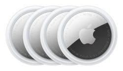 Apple AirTag Persönlich Finder Silber, Weiß (Apple Apple AirTag 4er-Pack [MX542LL/A])
