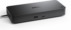 DELL WD25 Kabelgebunden USB 3.2 Gen 2 [3.1 Gen 2] Type-C Schwarz (Dell Pro Dock WD25 - Dockingstation - USB-C - HDMI, 2 x DP, USB-C)