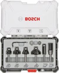 Bosch 2 607 017 469 Fräser (Bosch Trim & Edging Set 6-teilig 8mm R)