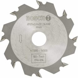 Bosch ‎3608641008 Kreissägeblatt 10,5 cm 1 Stück[e] (Bosch slot mill 105x20-8 - 3608641008)