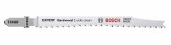 Bosch 2 608 900 546 Sägeblatt für Stichsägen, Laubsägen & elektrische Sägen Stichsägeblatt Bimetallisch 100 Stück[e] (Bosch Expert Hardwood 2-side clean T30)