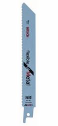 Bosch 2 608 656 027 Sägeblatt für Stichsägen, Laubsägen & elektrische Sägen Stichsägeblatt Bimetallisch 100 Stück[e] (Bosch flexible for Metal S 922 BF - sa)