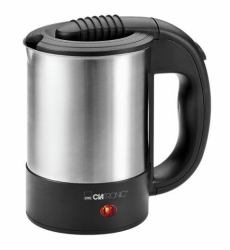 Clatronic WKR 3624 Wasserkocher 0,5 l 1000 W Schwarz, Edelstahl (Clatronic WKR 3624 - kedel)