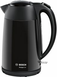Bosch TWK3P423 Wasserkocher 1,7 l 2400 W Schwarz (Bosch DesignLine TWK3P423 - kedel - so)