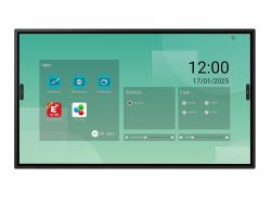 Sharp LM431 Interaktiver Flachbildschirm 109,2 cm [43"] LED WLAN 500 cd/m² 4K Ultra HD Schwarz Touchscreen Eingebauter Prozessor Android 14 18/7 (Sharp LM431 Interactive flat panel 109.2 cm [43'] ...