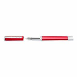 Staedtler triplus 474 Füllfederhalter Kartuschenfüllsystem Rot 1 Stück[e] (STAEDTLER FÃÂ¼llhalter triplus rot M,)