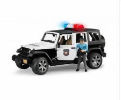 BRUDER 02526 Spielzeugfahrzeug (BRUDER Jeep Wrangler UR Polizei | 0252)