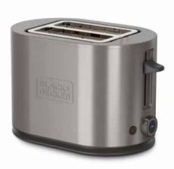 Black & Decker BXTOA901E 7 2 Scheibe[n] 900 W Edelstahl (BLACK+DECKER Toaster 2 Slot Stainless)