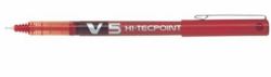 Pilot V5 HiTec Rot 12 Stück[e] (Ball-liner Hi-Tecpoint V5 0,5 rÃ¸d)