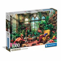 Clementoni High Quality Collection 39936 Puzzle Puzzlespiel 1000 Stück[e] Kunst (1000 pcs. CB HQC The Greenhouse Librar)