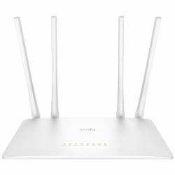 Cudy WR1200 wireless router Fast Ethernet Dual-band [2.4 GHz / 5 GHz] White 
