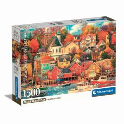 Clementoni High Quality Collection Good Times Harbor Jigsaw puzzle 1500 pc[s] Art (Compact)