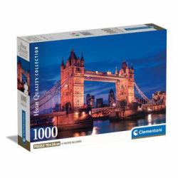 Clementoni Tower Bridge At Night Jigsaw puzzle 1000 pc[s] Buildings (Tower Bridge)