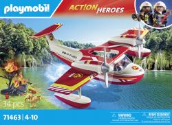 Playmobil Feuerwehrflugzeug mit Löschfunktion (Playmobil Action Heroes 71463 Samolot)