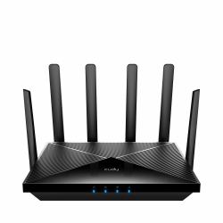 Cudy LT12 wireless router Gigabit Ethernet Dual-band [2.4 GHz / 5 GHz] 4G Black (*CUDY LT12 Router AC1200 4G LTE DualSI)