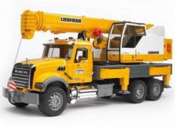 BRUDER 02818 Spielzeugfahrzeug (BRUDER MACK Granite Liebherr Crane Tru)