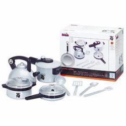 Theo Klein WMF pot set (Theo Klein WMF pot set - gray / black)