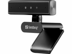 Sandberg 134-44 Webcam 5 MP 2592 x 1944 Pixel USB-C Schwarz (Face Scan Webcam Mini Pro - Warranty: 60M)