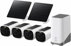 Eufy Cam E40 4-Cam Kit [HomeBase S380 and Solar Panel] Videoüberwachungskit (Eufy EufyCam E40 - Netzwerk-Ãberwachungskamera - witterungsbestÃ¤ndig / staubdicht / UV-bestÃ¤ndig / wasserabwei...