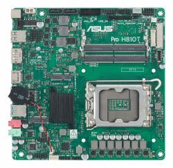ASUS Pro H810T-CSM Intel H810 LGA 1851 [Socket V1] Thin Mini ITX (ASUS PRO H810T-CSM S1851 Motherboard)