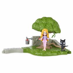 Wizarding World Harry Potter - Hogwarts Pflege magischer Geschöpfe Spielset mit exklusiver Luna Lovegood Sammelfigur (Spin Master WW Care of Magic Kr. - 606)