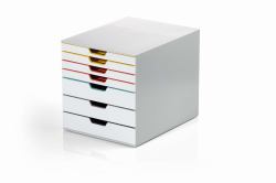 Durable VARICOLOR MIX 7 Grey Plastic (Durable VARICOLOR MIX 7 Drawer Unit)