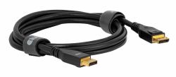 CLUB3D DisplayPort™ 2.1 VESA DP80 Certified Cable 8K240Hz 2m/6.56ft (Displayport 2.1 Vesa Dp80 - Certified Cable 8K240Hz - 2M6.56Ft - Warranty: 12M)