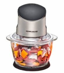 Rommelsbacher MZ 400 Elektrischer Essenszerkleinerer 1 l 400 W Schwarz, Edelstahl (Rommelsbacher MZ 400 blender 1 L 400 W)