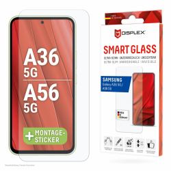 Displex Smart Glass [9H] für Samsung Galaxy A36/A56, Montagesticker, unzerbrechlich 