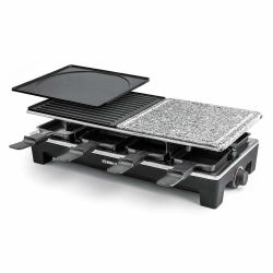 Rommelsbacher RCS 1350 Raclette Grill 8 Person[en] 1350 W Schwarz, Edelstahl (Rommelsbacher RCS 1350 raclette grill)